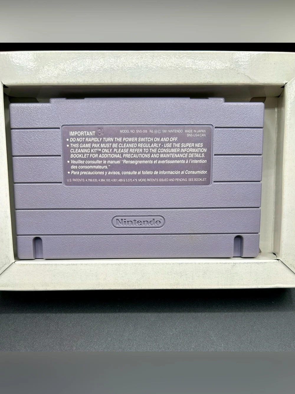 THE SIMPSONS BART’S NIGHTMARE VIDEO GAME. SUPER NINTENDO ( SNES)